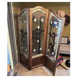 Stained Glass Standing Partition-very nice