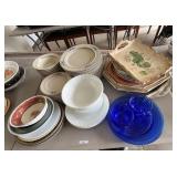 Assorted Stoneware/dishes