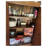 Contents only of Vintage Wardrobe Style Cabinet