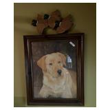 Ducks & Framed Golden Lab