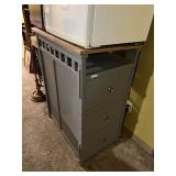 Grey-3 Drawer Storage Cabinet
