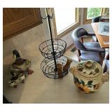 Ducks-Cookie Jar-S&P & Wire Rack