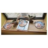 Indian & Pheasants Decor