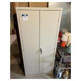 Metal Storage Cabinet-no key...like new