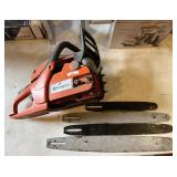 Husqvarna Chainsaw w/ extra bars