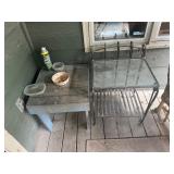 Pair of Tables on Deck