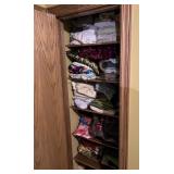 All Blankets-Closet Contents in bsmt