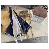 Cooler-Umbrella-Camp Cook items