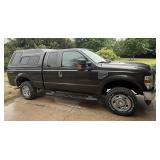 2009 Ford  F250 Truck w/topper