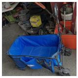 Blue Folding Wagon