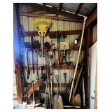 Large Lot of Outdoor Tools-as pictured