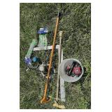 2 Wheel Cart & Contents