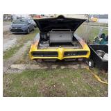 1968 Pontiac GTO Nose Grill on trailer