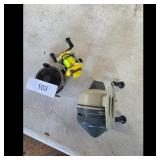 Lot of 3 Fishing Reels: Mr. Crappie Slab Shaker, D