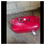 Vintage Red Gas Tank for Outboard Motor