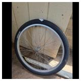 Used Bicycle Wheel with Tire