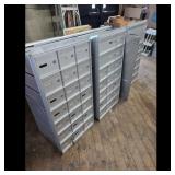 Lot of 2 Mailbox Units - 30 & 24 Compartments