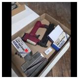 Central Pneumatic 18-Gauge Brad Nailer with 2 Boxe