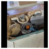 Lot of Satellite Dish Parts, Propeller, and More