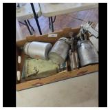 Binks Spray Gun and Cups Lot