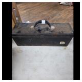 Vintage John Deere Metal Toolbox