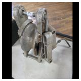 Vintage Garage Jack Pulley System