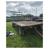 Wooden Bed hay wagon