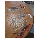 Group of costume jewerly
