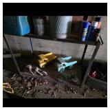 Vintage Toy Lot: Tonka Dump Trucks, Motorcycle, Bi