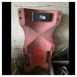 Red Mechanics Creeper Seat/Tool Tray