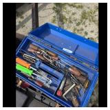 Lot of Assorted Screwdrivers and Tools in Blue Too