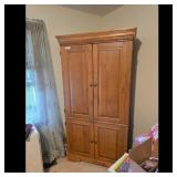 Wooden Armoire Cabinet with Doors