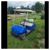 Blue Yamaha Golf Cart - Used