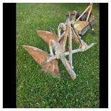 Vintage 2-Bottom Plow Attachment for Tractor