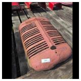 Vintage Tractor Grille - Red Farmall