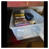 Lot of Assorted VHS Tapes Including Movies and Mus