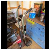 Vintage Hand Truck Dolly with Wheels