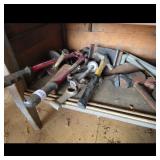 Lot of Assorted Hand Tools: Hammers, Wrenches, Pli