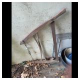 Vintage Wood and Metal Sawing Tool