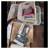 Assorted Fasteners and Tools Lot