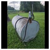 Used 500 Gallon Fuel Tank with Pump and Filter