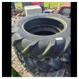 Tractor Tires with Rims - Set of 3