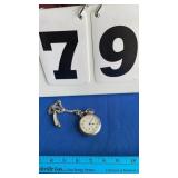 Elgin 21 Jewel Pocket Watch #1822813 with chain