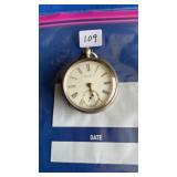 Parsons & Son - Bristol Silver Key Winding Pocket