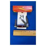 3 Blade Pocket Knife