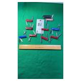 9 Small Swiss Pocket Knives