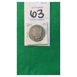 1897 O Morgan Silver Dollar