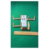 4 Handcrafted Wooden Knives