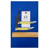 2 Kutmaster 1 Blade Knives