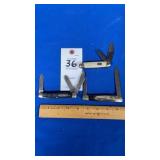 3 Pocket Knives (Craftsman, Lockwood Bros. &